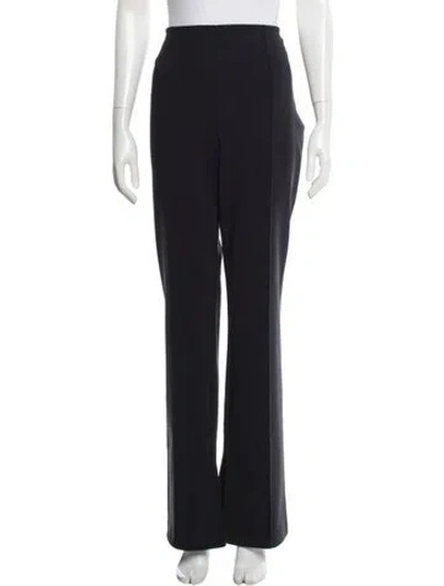 Pre-owned Adam Lippes Wide Leg Pants In Blue