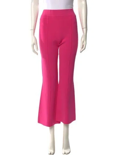 Pre-owned Adam Lippes Wide Leg Pants In Pink
