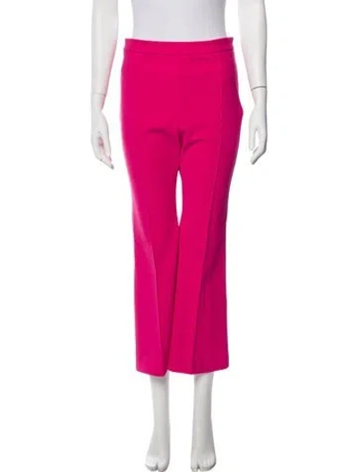 Pre-owned Adam Lippes Wide Leg Pants In Pink