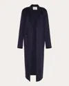Adam Lippes Vanessa Open-front Cashmere Coat In Black