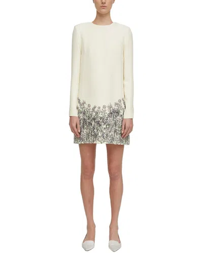 Adam Lippes Wool & Silk-blend Tilley Dress In Neutral