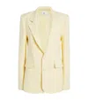 Adam Lippes Wool-silk Harris Blazer