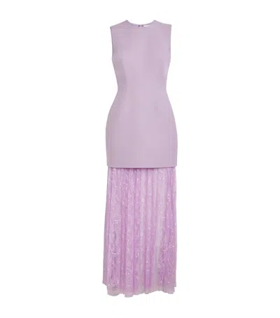 Adam Lippes Wool-silk Lace Odette Maxi Dress