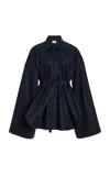 Adam Lippes Wrap Cotton-poplin Shirt