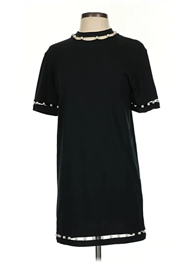 Pre-owned Adam Selman Casual Dress In Black