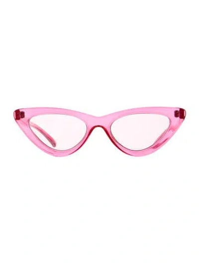 Pre-owned Adam Selman Cat-eye Tinted Sunglasses