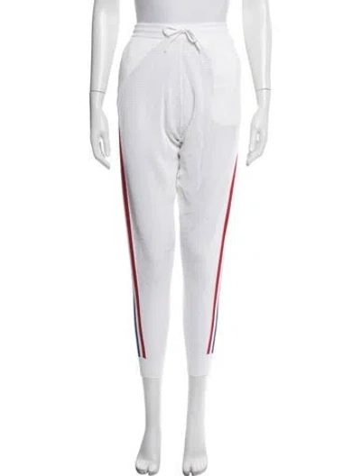 Pre-owned Adam Selman Nylon Sweatpants W/ Tags In White
