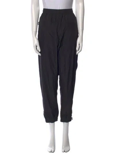 Pre-owned Adam Selman Skinny Leg Pants In Black