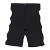 Adam Selman Sport 1-800 Ring Black Shorts In Black
