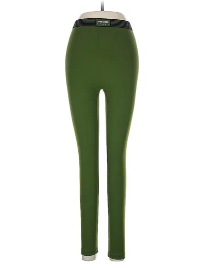 Pre-owned Adam Selman Sport Active Pants In Green