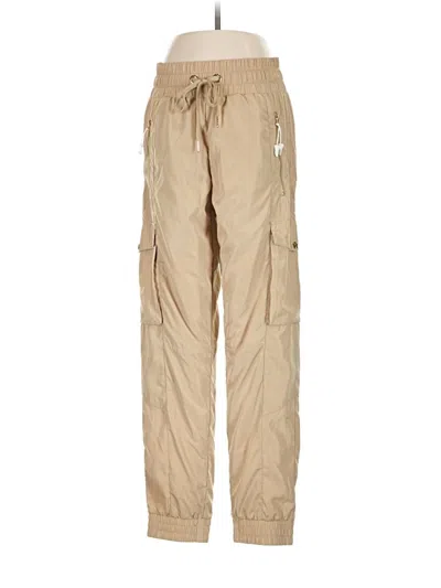 Pre-owned Adam Selman Sport Cargo Pants In Tan
