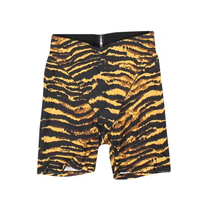 Adam Selman Sport French Cut Biker Short Tiger In Multi