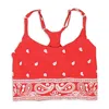 Adam Selman Sport Lipstick Bandanacore Cami Top In Red