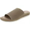 Adam Tucker Me Too Ambra 15 Womens Wedge Slip On Slide Sandals In Multi