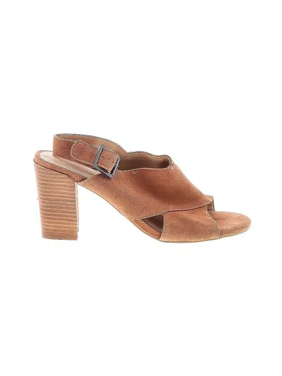 Pre-owned Adam Tucker Sandals In Brown