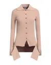 Adamo Andrea Adamo Cardigans In Beige