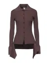 Adamo Andrea Adamo Cardigans In Brown