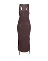 Adamo Andrea Adamo Long Dresses In Brown