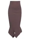 Adamo Andrea Adamo Long Skirts In Brown