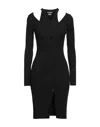 Adamo Andrea Adamo Short Dresses In Black
