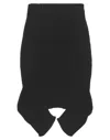 Adamo Andrea Adamo Mini Skirts In Black