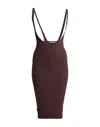 Adamo Andrea Adamo Midi Skirts In Brown