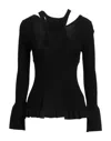 Adamo Andrea Adamo Sweaters In Black