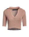Adamo Andrea Adamo Sweaters In Beige