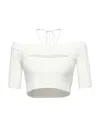Adamo Andrea Adamo Sweaters In White