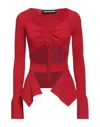 Adamo Andrea Adamo Sweaters In Red