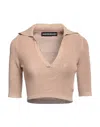 Adamo Andrea Adamo Sweaters In Beige