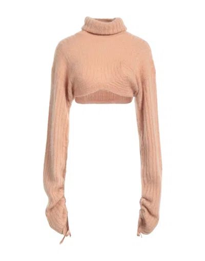 Adamo Andrea Adamo Turtlenecks In Beige