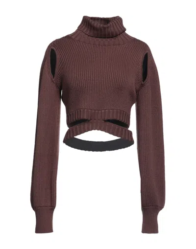 Adamo Andrea Adamo Turtlenecks In Brown