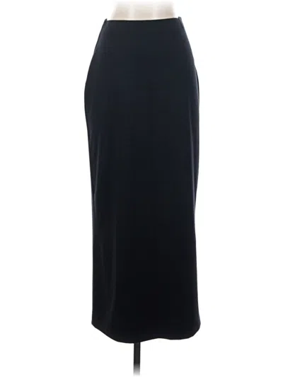 Pre-owned Adamo Formal Skirt In Black