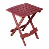 Adams 17.5'' Rectangular Portable Folding Table In Red