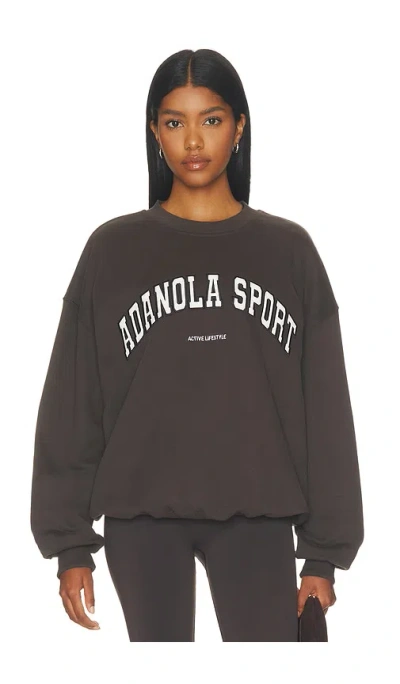 Adanola As Oversized Sweatshirt In Brown