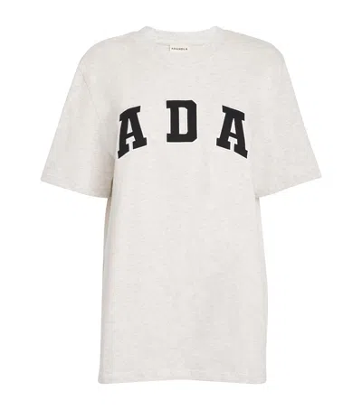Adanola Cotton Oversized T-shirt In Grey
