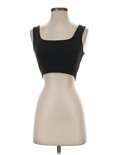 Pre-owned Adanola Tube Top Black Strapless Neckline Tops