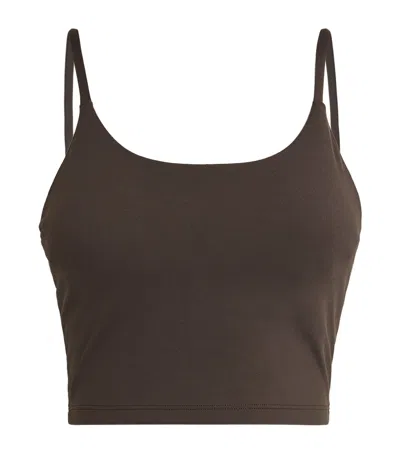 Adanola Ultimate Tank Sports Bra In Beige
