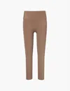 Adanola Womens Cocoa Brown Ultimate Slim-fit High-rise Stretch-woven Leggings In Cocoa Brown