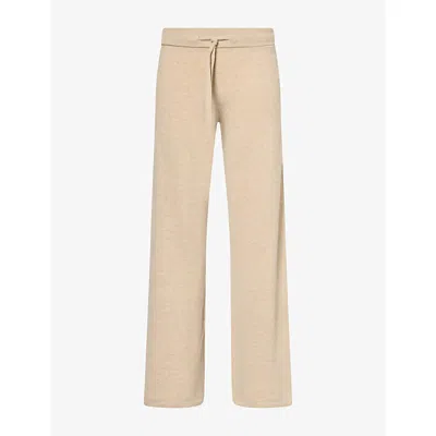 Adanola Womens  Straight-leg Knitted Trousers In Neutral
