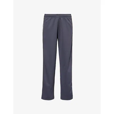 Adanola Womens Midnight Blue Striped Jersey Jogging Bottoms