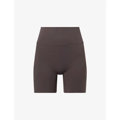 Adanola Womens Coffee Bean Ultimate Crop Training Shorts Xs In Burgundy
