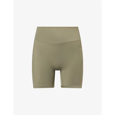 Adanola Womens Olive Green Ultimate Crop Training Shorts