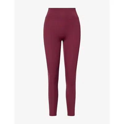 Adanola Womens  Ultimate Leggings In Damson Red
