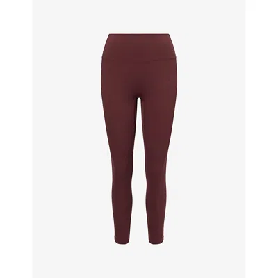 Adanola Womens Burgundy Ultimate Regular-fit Gym Leggings In Multi