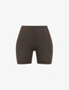 Adanola Ultimate High-rise Stretch-woven Shorts In Brown
