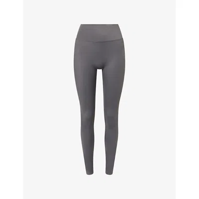 Adanola Womens Graphite Grey Ultimate Workout Leggings In Gray