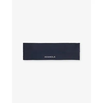 Adanola Womens  Seamless Jersey Headband In Blue