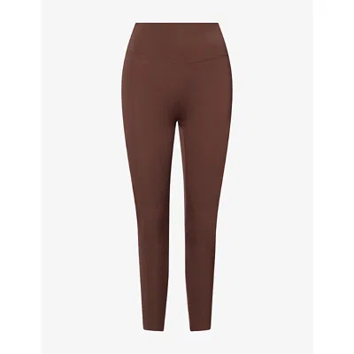 Adanola Womens Ultimate Leggings - Regular Chocolate Brown Xxs